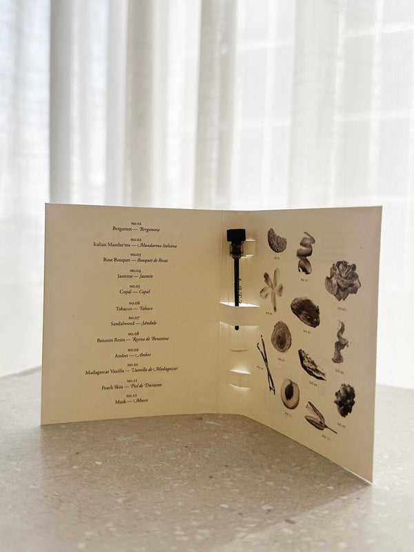 Mystra Scent - Sample Card - Mystra