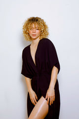 Natural Fiber Sensual Kimono - Mystra