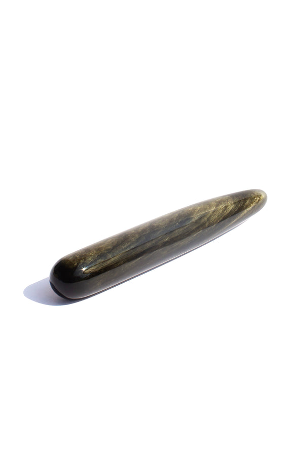 Golden Obsidian Concentration Enhancing Pleasure Wand - mymystra