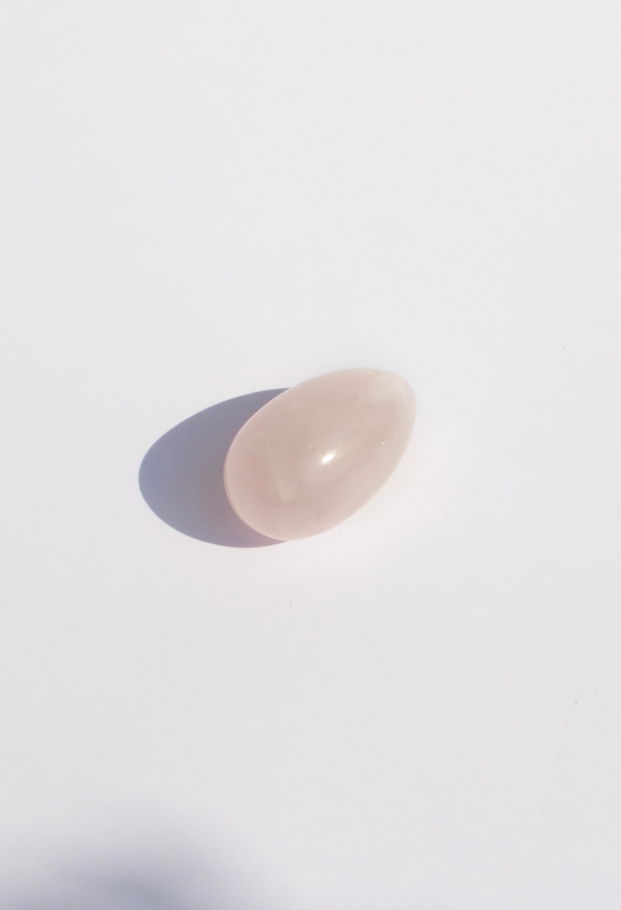 Rose Quartz Yoni Egg - Mystra