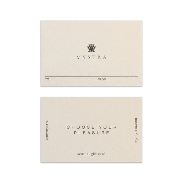 Sensual Gift Card - Mystra