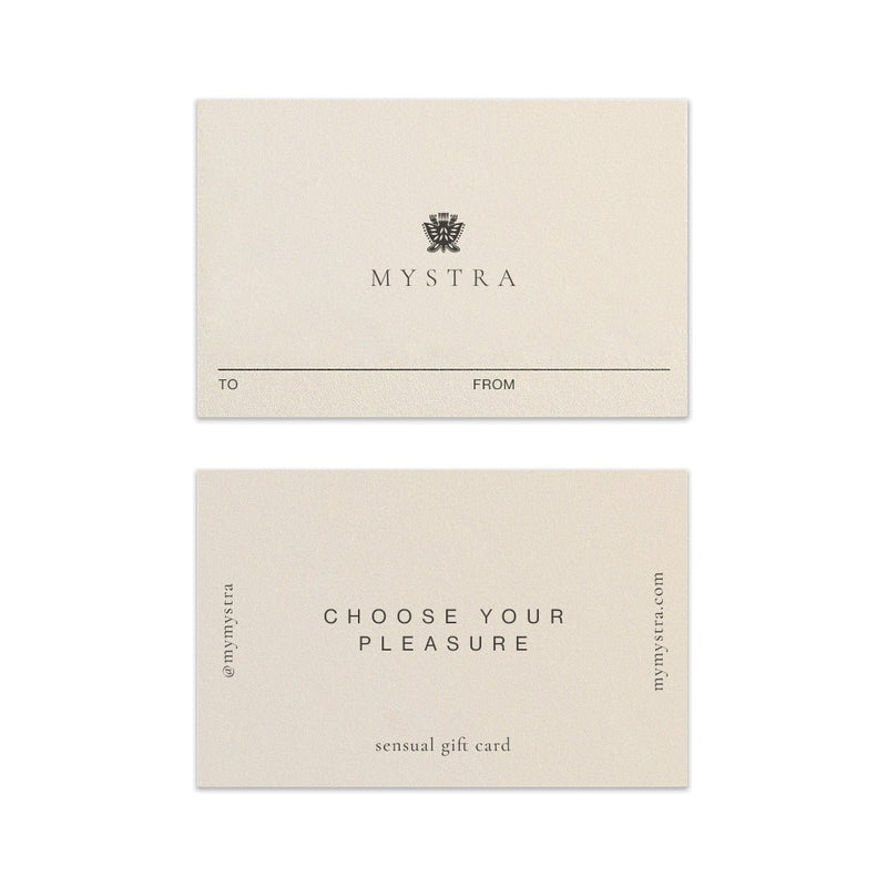 Sensual Gift Card - Mystra